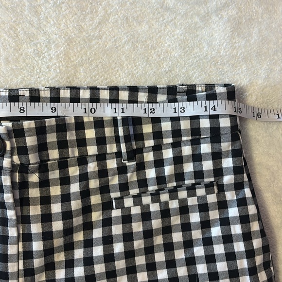 Ann Taylor gingham cottagecore preppy cropped dress pants. - Picture 11 of 12